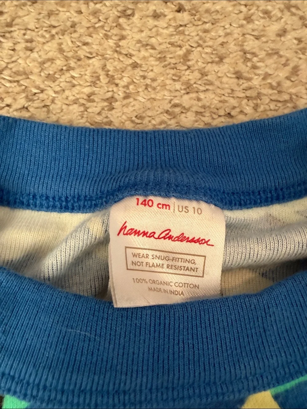 Hanna Andersson Shark PJ set, 10